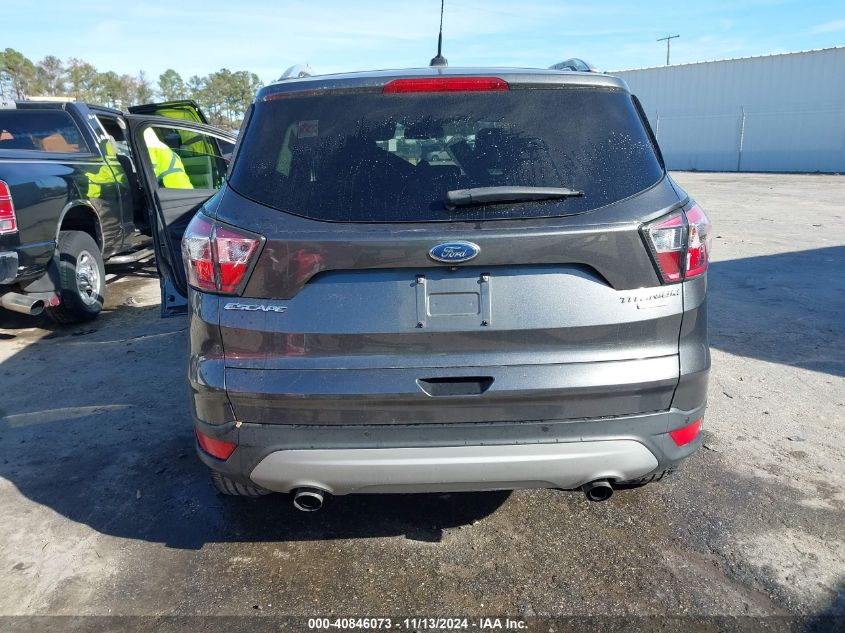 2017 Ford Escape Titanium VIN: 1FMCU0JD0HUA18887 Lot: 40846073