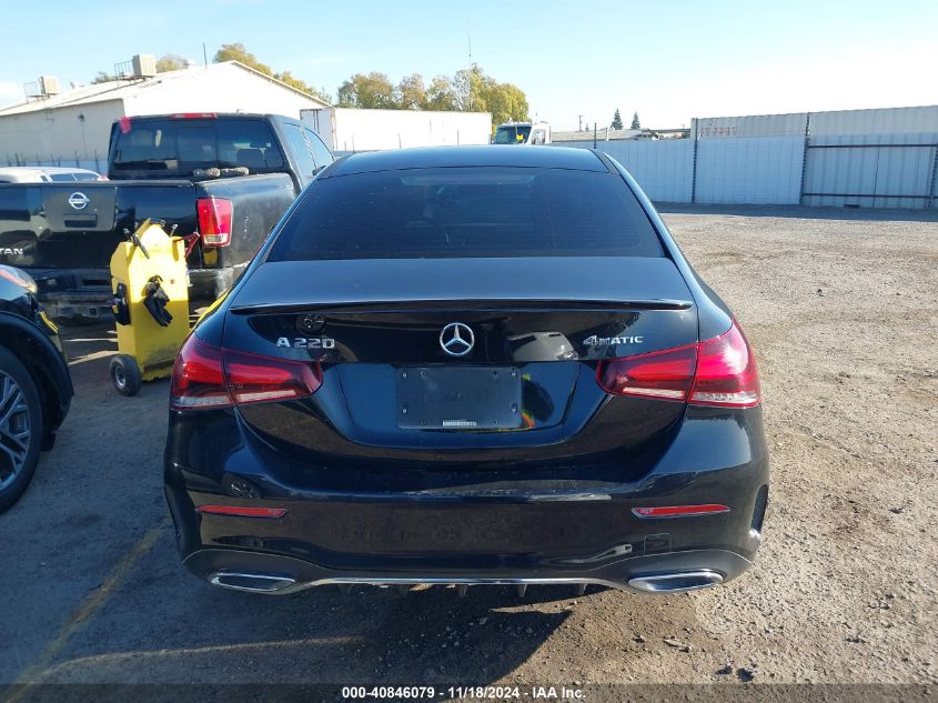 2019 Mercedes-Benz A 220 4Matic VIN: WDD3G4FB9KW006071 Lot: 40846079