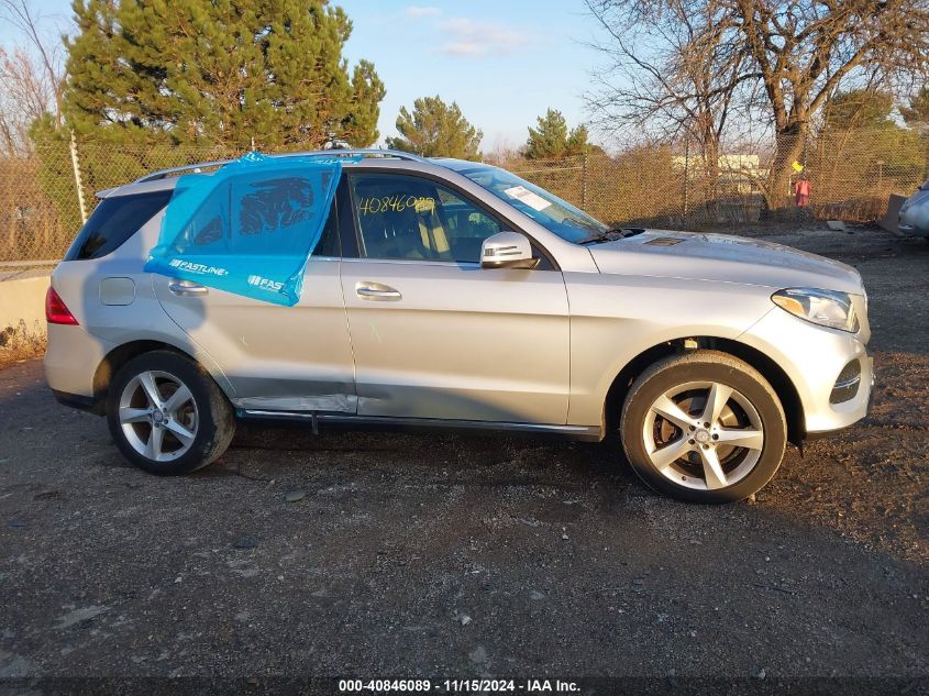 2016 Mercedes-Benz Gle 350 4Matic VIN: 4JGDA5HB3GA785356 Lot: 40846089