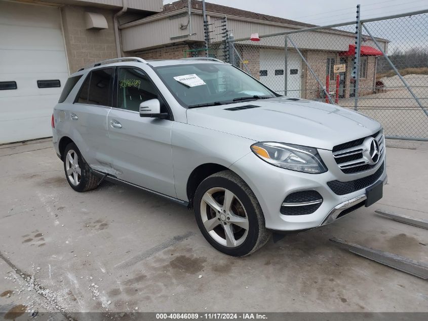 VIN 4JGDA5HB3GA785356 2016 Mercedes-Benz GLE 350, 4... no.1