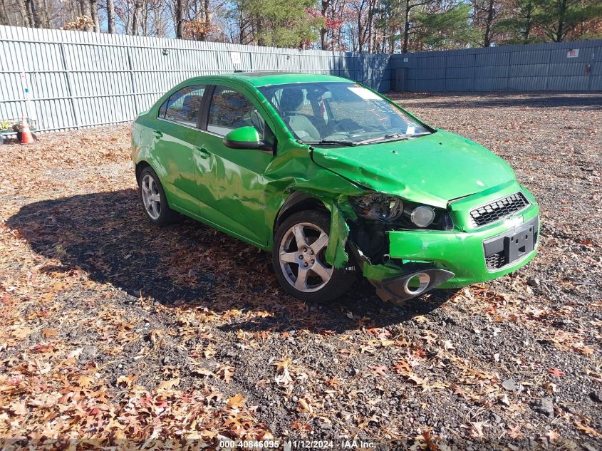 2015 Chevrolet Sonic Lt Auto VIN: 1G1JC5SHXF4218727 Lot: 40846095