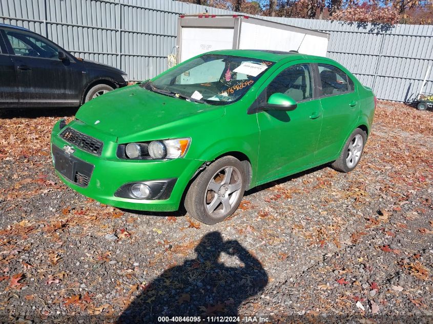 2015 Chevrolet Sonic Lt Auto VIN: 1G1JC5SHXF4218727 Lot: 40846095