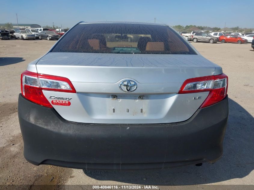 2012 Toyota Camry Le VIN: 4T1BF1FK9CU042066 Lot: 40846116