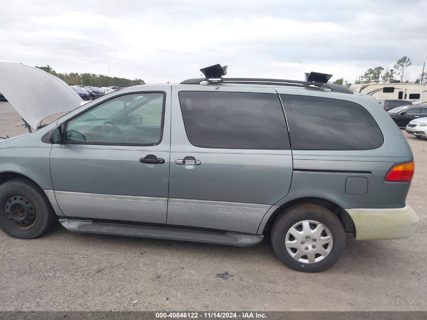 1999 Toyota Sienna Le VIN: 4T3ZF13C7XU136620 Lot: 40846122