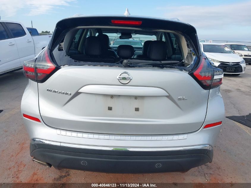 2019 Nissan Murano Sl VIN: 5N1AZ2MJ9KN164728 Lot: 40846123