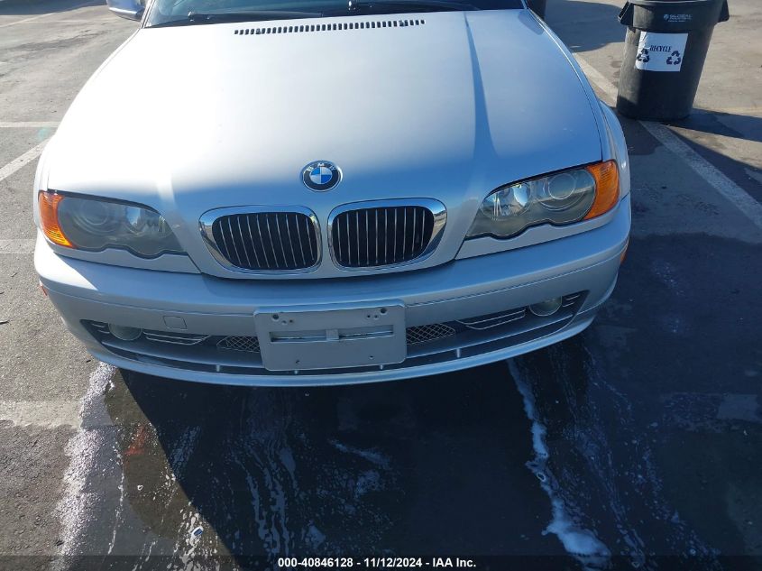 2001 BMW 330Ci VIN: WBABS53461JU87440 Lot: 40846128