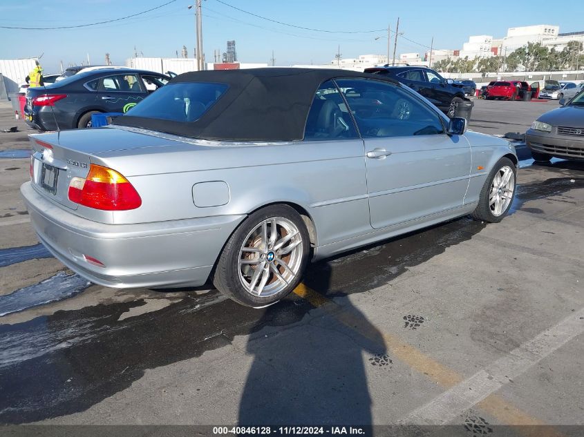 2001 BMW 330Ci VIN: WBABS53461JU87440 Lot: 40846128