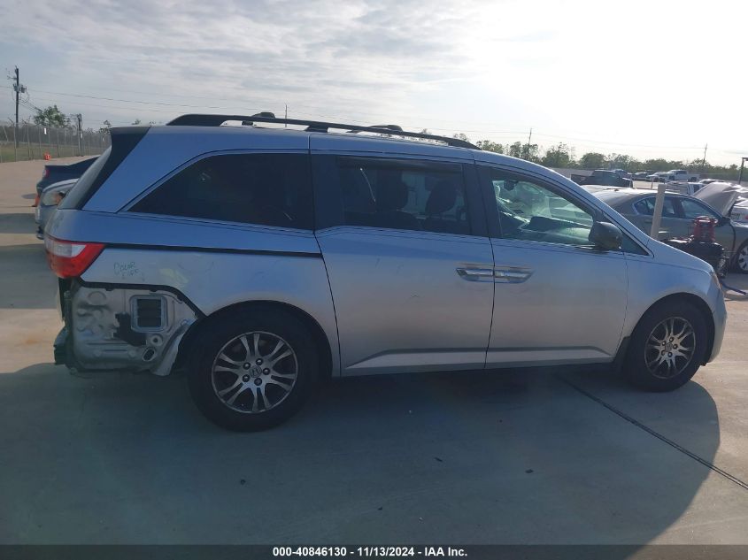 2013 Honda Odyssey Ex-L VIN: 5FNRL5H69DB037544 Lot: 40846130