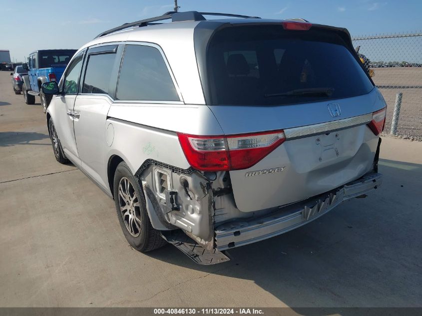 2013 Honda Odyssey Ex-L VIN: 5FNRL5H69DB037544 Lot: 40846130