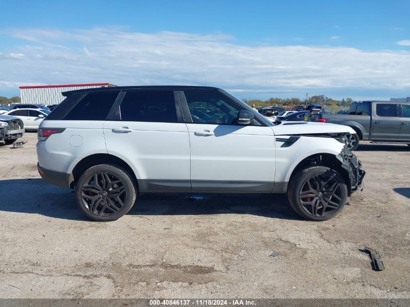 2016 Land Rover Range Rover Sport 5.0L V8 Supercharged/5.0L V8 Supercharged Dynamic VIN: SALWR2EF4GA566233 Lot: 40846137