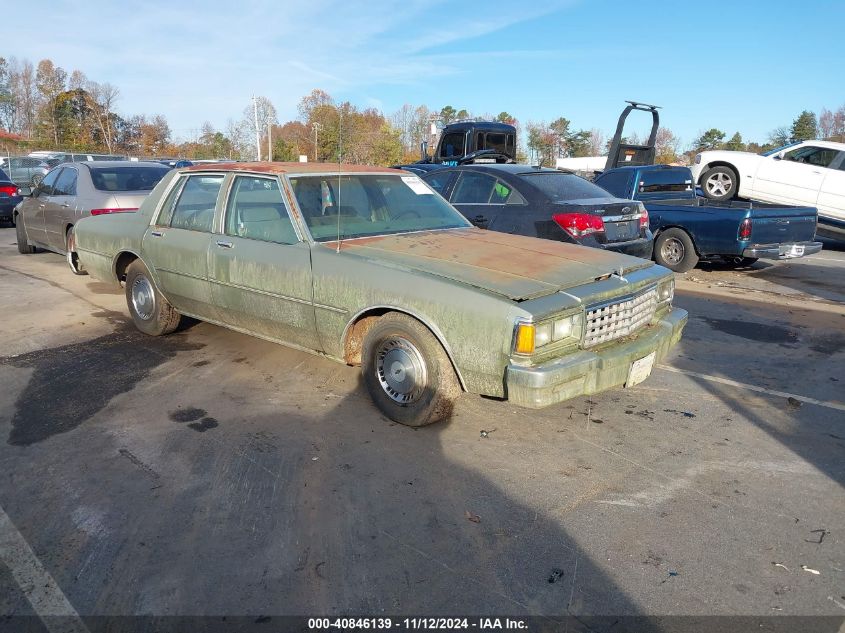 1985 Chevrolet Impala VIN: 2G1BL69H0F9115247 Lot: 40846139