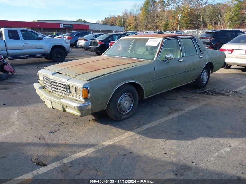 1985 Chevrolet Impala VIN: 2G1BL69H0F9115247 Lot: 40846139