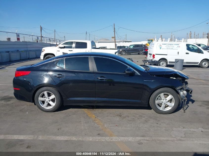 2015 Kia Optima Lx VIN: KNAGM4A73F5658376 Lot: 40846154