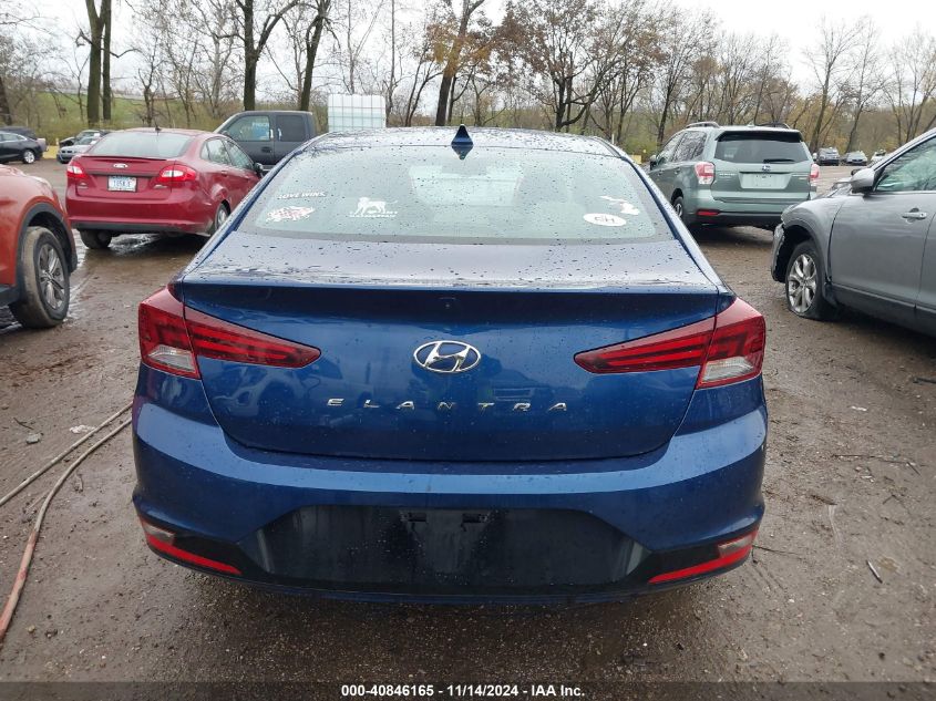 2020 Hyundai Elantra Sel VIN: 5NPD84LF9LH514969 Lot: 40846165