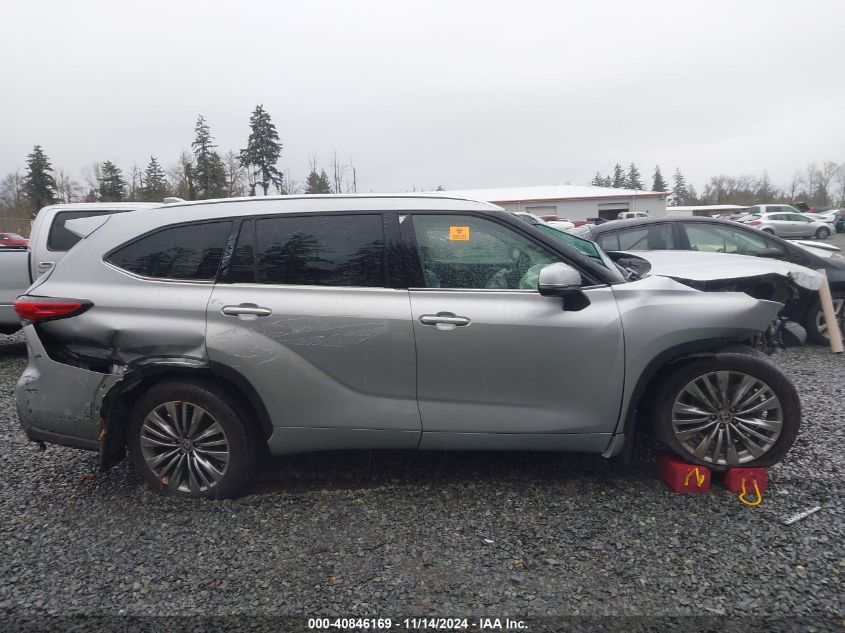 2022 TOYOTA HIGHLANDER PLATINUM - 5TDFZRBH3NS207669