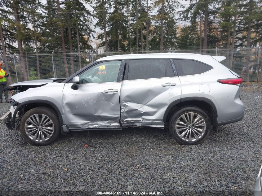 2022 TOYOTA HIGHLANDER PLATINUM - 5TDFZRBH3NS207669