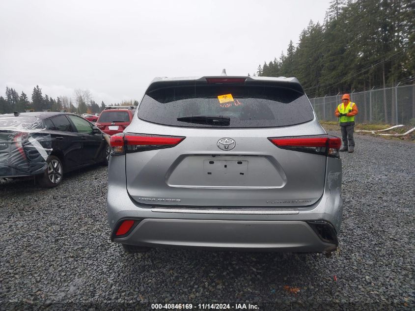 2022 TOYOTA HIGHLANDER PLATINUM - 5TDFZRBH3NS207669