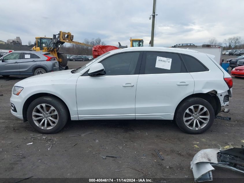 2014 Audi Q5 2.0T Premium VIN: WA1LFAFP9EA078052 Lot: 40846174