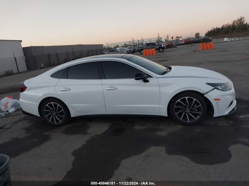 2020 Hyundai Sonata Sel Plus VIN: 5NPEJ4J21LH008710 Lot: 40846181