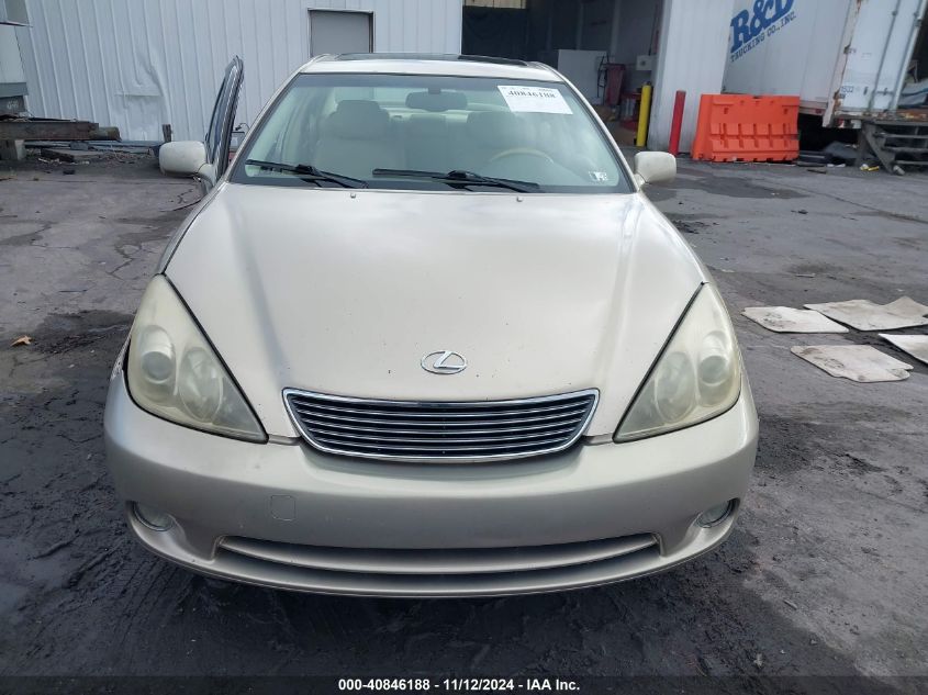 2005 Lexus Es 330 VIN: JTHBA30G355140153 Lot: 40846188