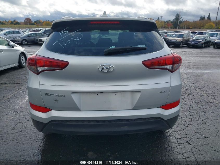 2018 Hyundai Tucson Sel VIN: KM8J3CA46JU736574 Lot: 40846210