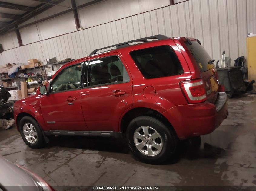 2008 Ford Escape Limited VIN: 1FMCU94148KD14870 Lot: 40846213