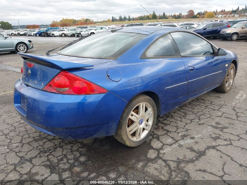 2002 Mercury Cougar V6 VIN: 1ZWFT61L525618460 Lot: 40846220