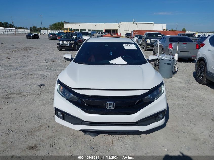 2021 Honda Civic Sport VIN: 2HGFC2F87MH551670 Lot: 40846234