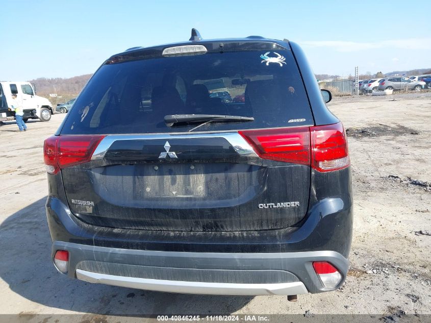 2017 Mitsubishi Outlander Es VIN: JA4AZ2A33HZ058216 Lot: 40846245