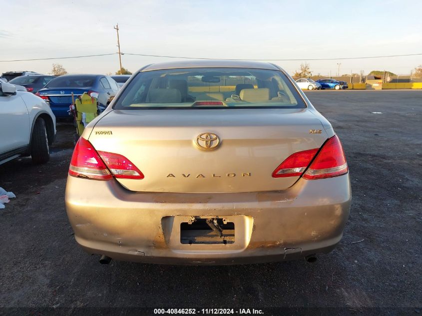 2005 Toyota Avalon Xl/Xls/Touring/Limited VIN: 4T1BK36B35U015018 Lot: 40846252