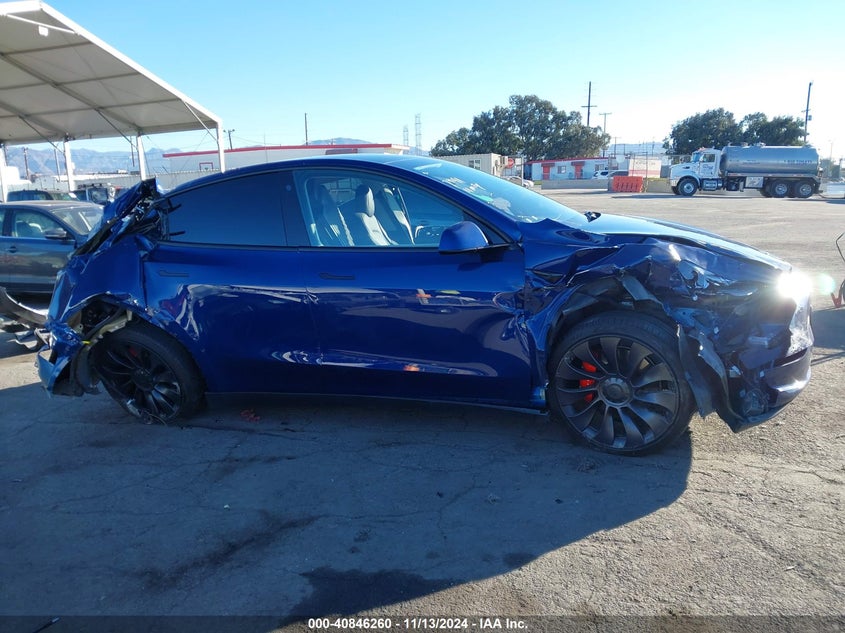 VIN 5YJYGDEF9MF250198 2021 TESLA MODEL Y PERFORMANCE DUAL MOTOR ALL-WHEEL DRIVE