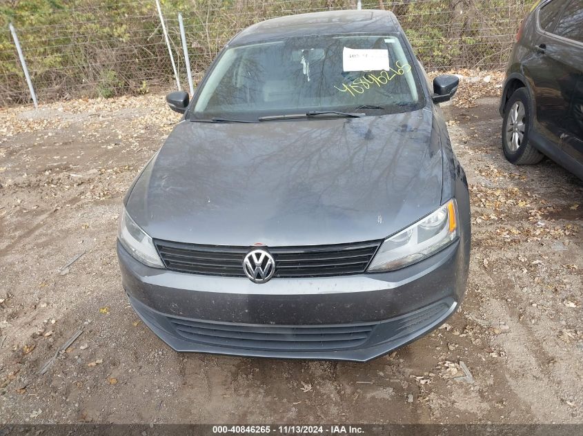 2012 Volkswagen Jetta 2.5L Se VIN: 3VWDP7AJ8CM349919 Lot: 40846265