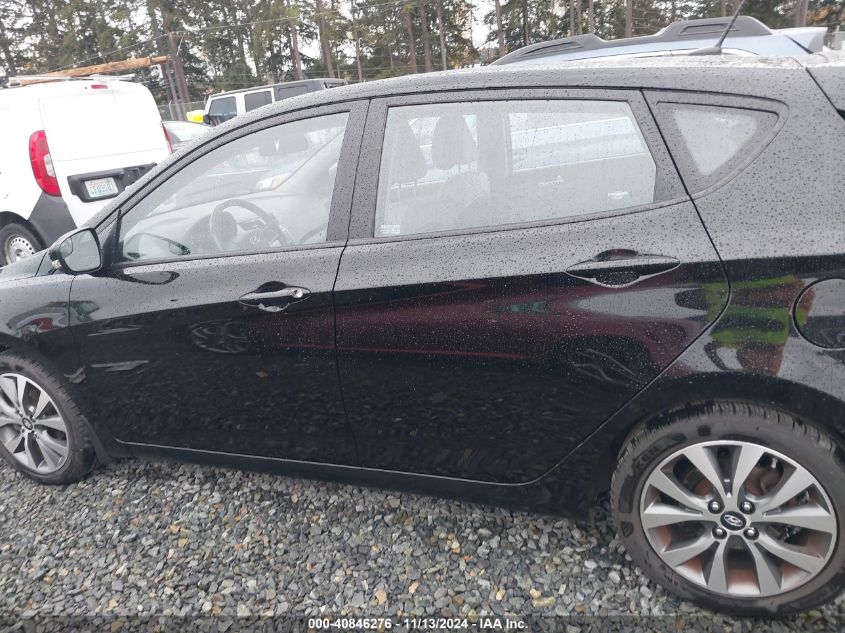 2015 HYUNDAI ACCENT SPORT - KMHCU5AEXFU217514