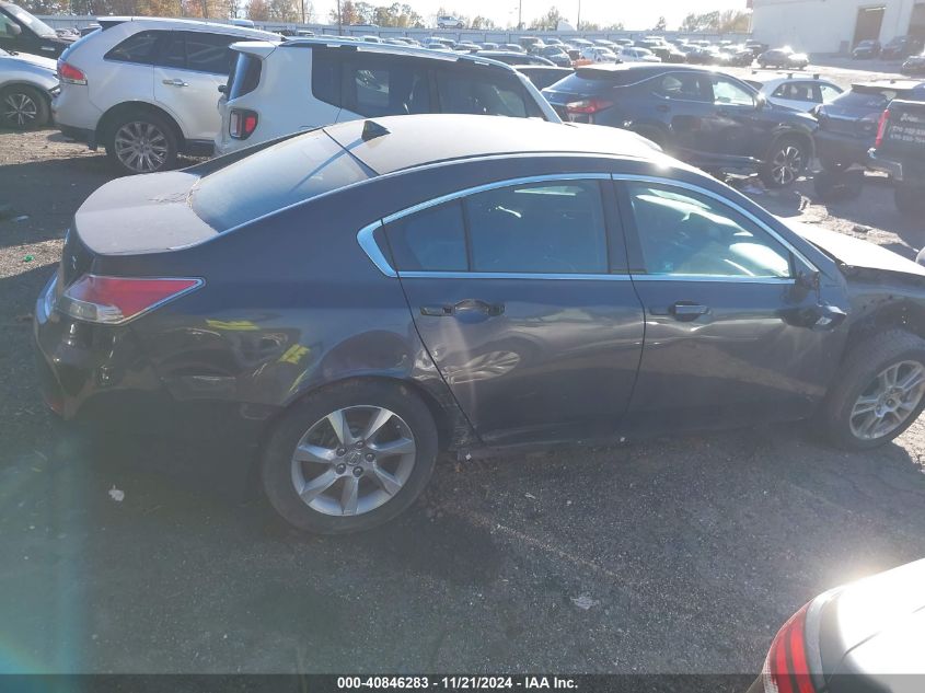 2012 Acura Tl 3.5 VIN: 19UUA8F27CA009929 Lot: 40846283