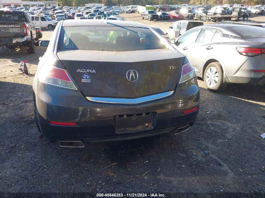 2012 Acura Tl 3.5 VIN: 19UUA8F27CA009929 Lot: 40846283