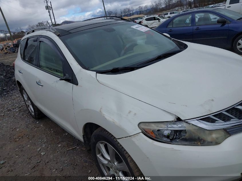 2013 Nissan Murano Le VIN: JN8AZ1MW1DW314357 Lot: 40846294