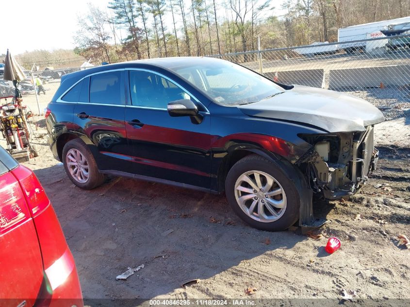 2017 Acura Rdx VIN: 5J8TB4H56HL039654 Lot: 40846295