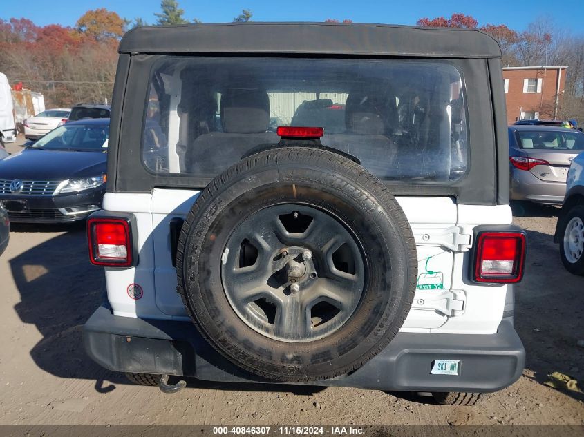 2021 Jeep Wrangler Sport 4X4 VIN: 1C4GJXAN4MW762667 Lot: 40846307