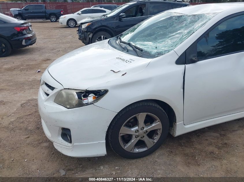 2011 Toyota Corolla S VIN: 2T1BU4EE3BC654248 Lot: 40846327