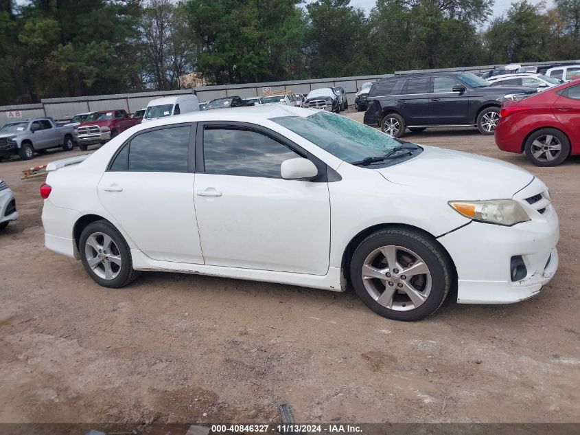 2011 Toyota Corolla S VIN: 2T1BU4EE3BC654248 Lot: 40846327