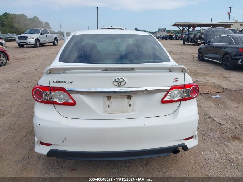 2011 Toyota Corolla S VIN: 2T1BU4EE3BC654248 Lot: 40846327