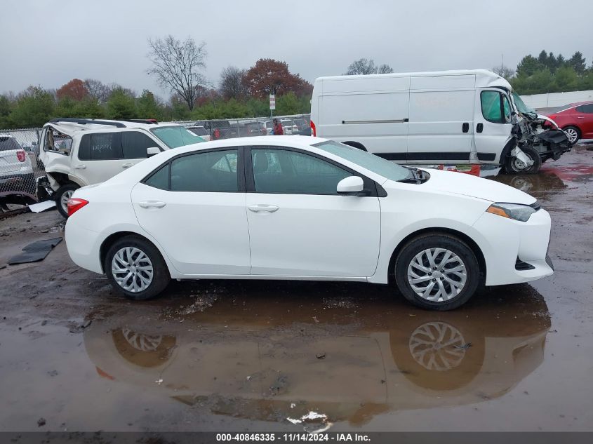 2018 Toyota Corolla Le VIN: 2T1BURHE2JC071256 Lot: 40846335