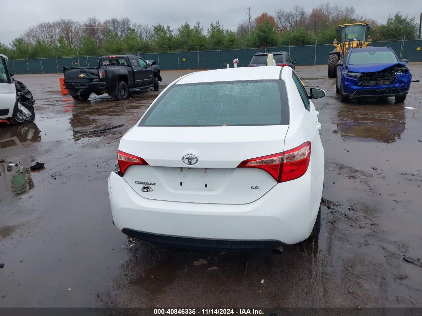 2018 Toyota Corolla Le VIN: 2T1BURHE2JC071256 Lot: 40846335