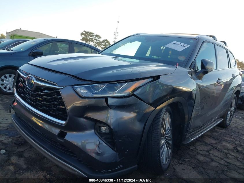 2021 TOYOTA HIGHLANDER HYBRID PLATINUM - 5TDEBRCH1MS032013