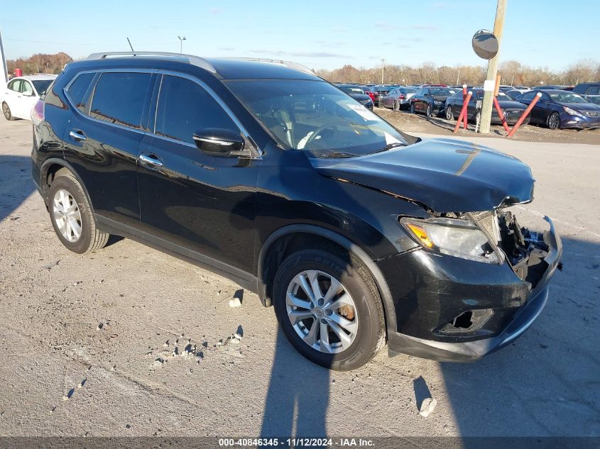 VIN KNMAT2MT5FP518519 2015 Nissan Rogue, SV no.1