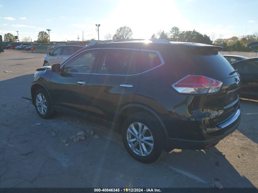 VIN KNMAT2MT5FP518519 2015 Nissan Rogue, SV no.3