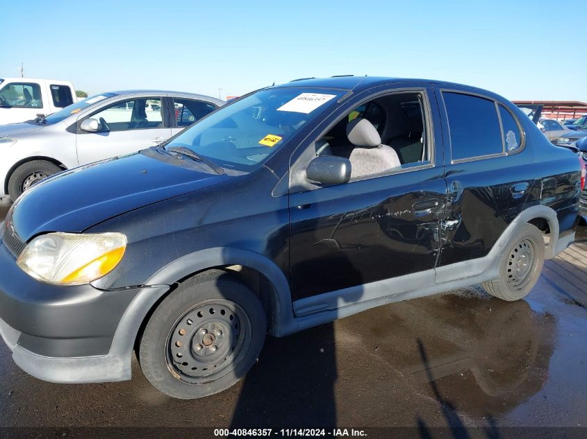 2000 Toyota Echo VIN: JTDBT1233Y0071668 Lot: 40846357