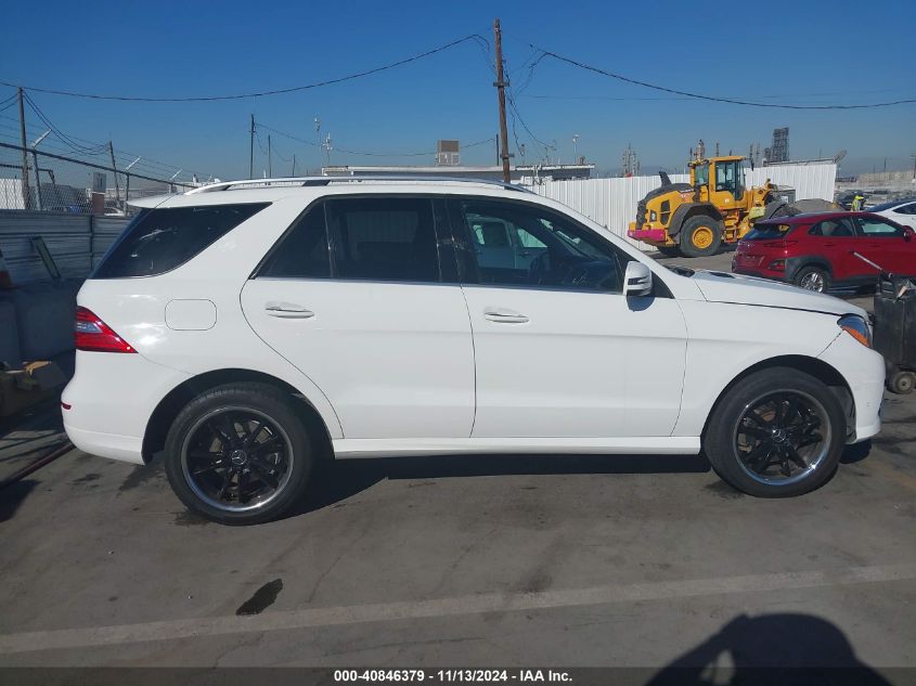 2014 Mercedes-Benz Ml 350 VIN: 4JGDA5JB8EA314682 Lot: 40846379