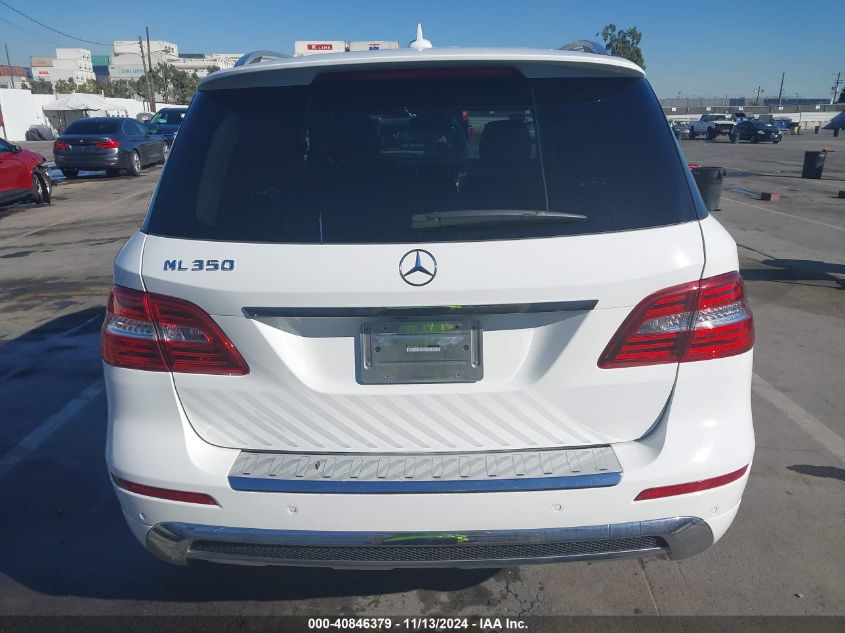 2014 Mercedes-Benz Ml 350 VIN: 4JGDA5JB8EA314682 Lot: 40846379