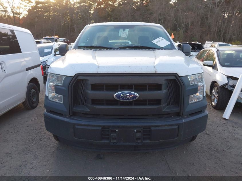 2015 Ford F-150 Xl VIN: 1FTMF1C80FKD62706 Lot: 40846386